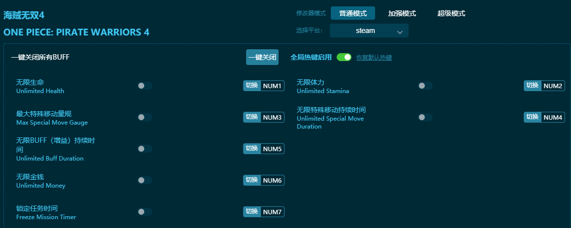 海贼无双4修改器下载