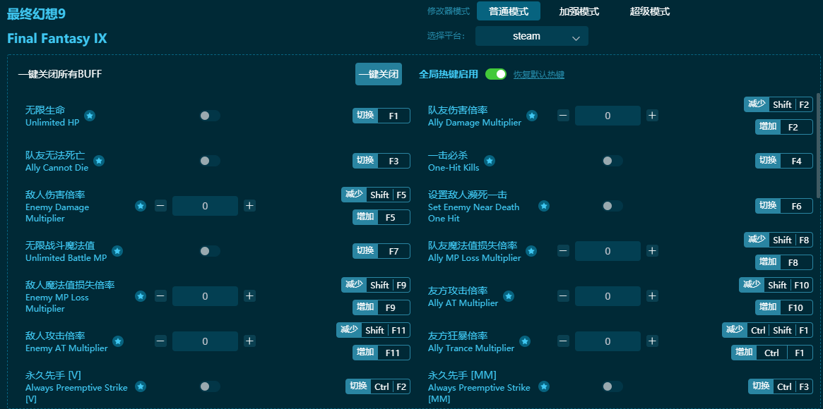 最终幻想9修改器下载