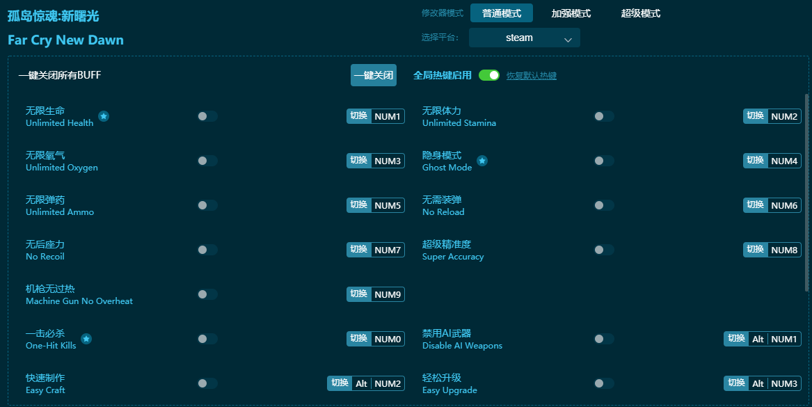 孤岛惊魂新曙光修改器下载