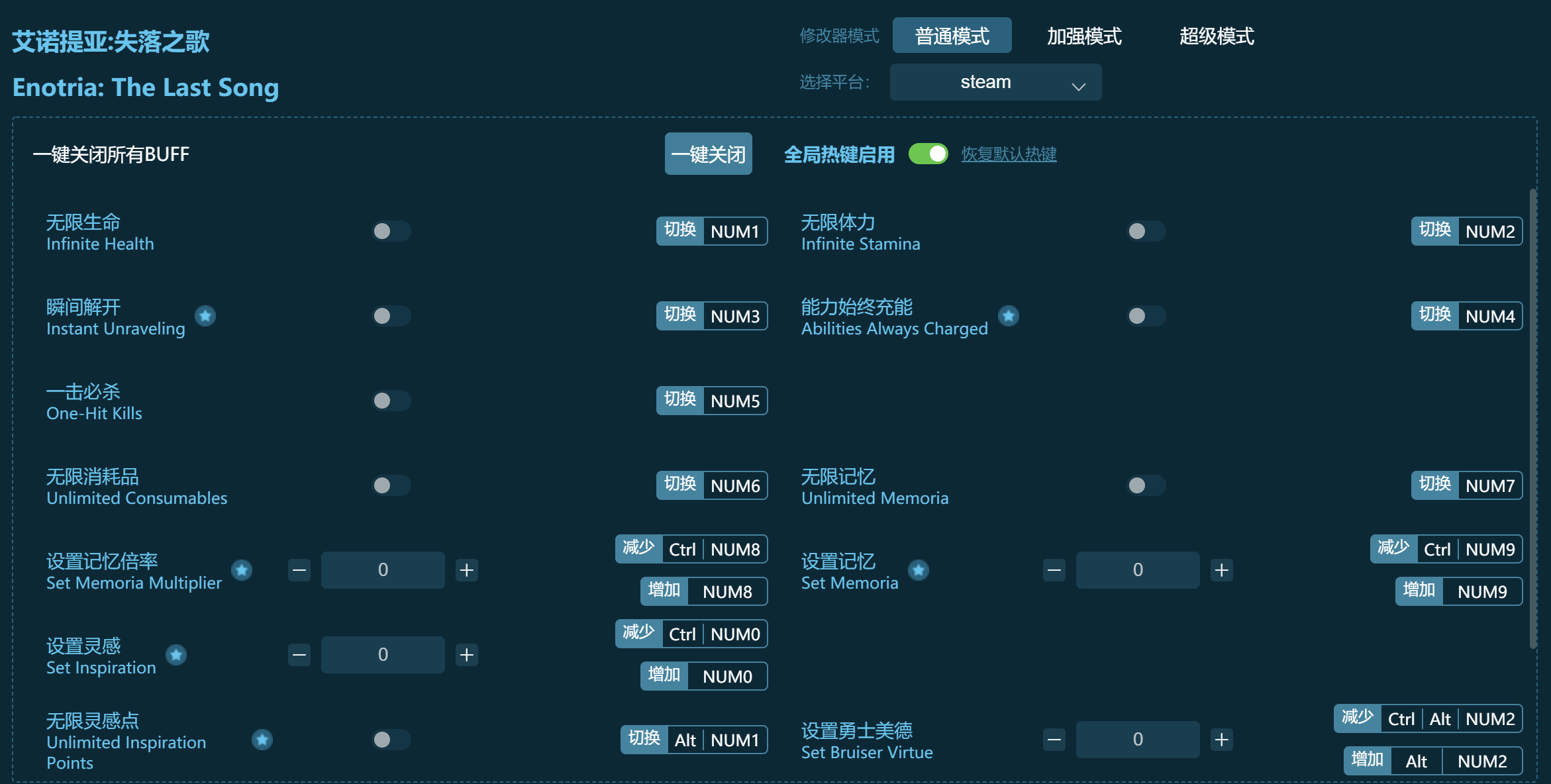 艾诺提亚失落之歌修改器下载