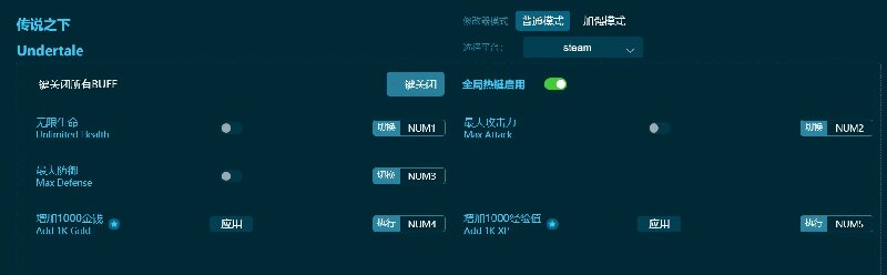 传说之下修改器下载